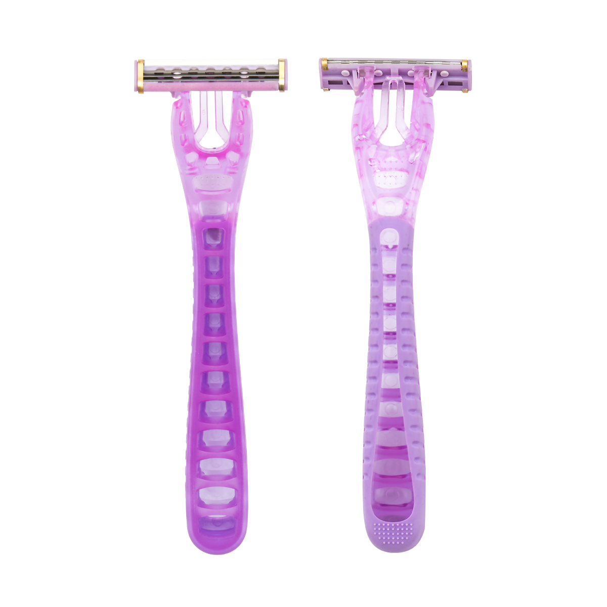CX-T42-K Gold Gold Edge Triple Blade System Razor با سر تراش قابل تعویض
