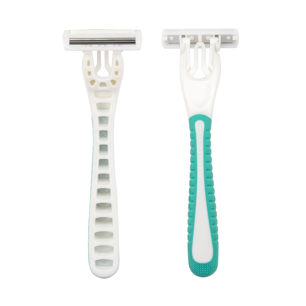 CX-T42 Triple Blade Women Manual Manual ایمنی یکبار مصرف تیغ با سر محوری